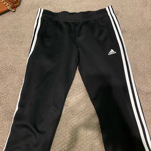 Tear away adidas pants!